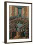 Verdict on John II of Alencon, 15th Century-Jean Fouquet-Framed Giclee Print