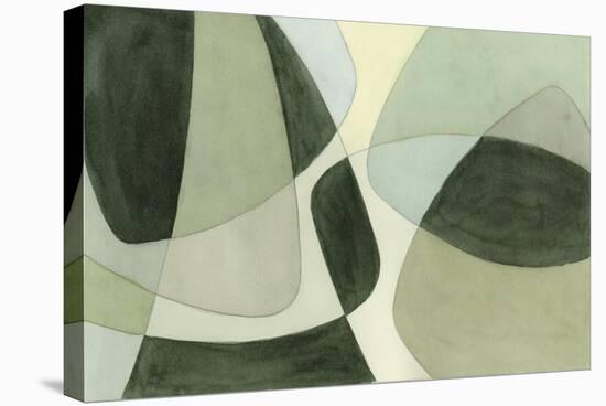 Verdigris Intersection II-Renee W. Stramel-Stretched Canvas