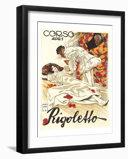 Verdio Opera Rigoletto-null-Framed Art Print