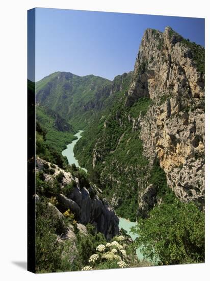 Verdon Gorges, Alpes-De-Haute-Provence, Provence, France-Michael Busselle-Stretched Canvas