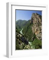 Verdon Gorges, Alpes-De-Haute-Provence, Provence, France-Michael Busselle-Framed Photographic Print