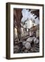 Verdun Cathedral after a German Bombing, 1914-Francois Flameng-Framed Giclee Print