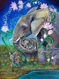 Elephants for Peace-Verena Wild-Art Print