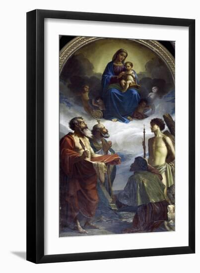 Vergine Auxilium Christianorum-Giuseppe Sereni-Framed Giclee Print