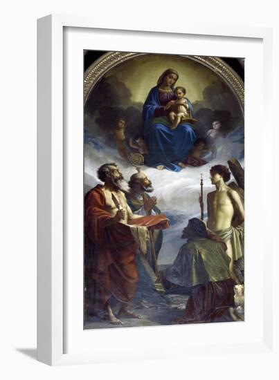 Vergine Auxilium Christianorum-Giuseppe Sereni-Framed Giclee Print