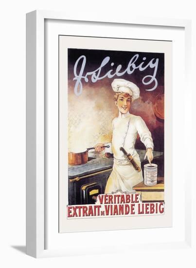 Veritable, Extrait de Viande Liebig-F. Gregory Brown-Framed Art Print