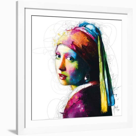 Vermeer Pop-Patrice Murciano-Framed Art Print