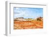 Vermilion Cliffs National Monument. White Pocket, multicolored formations of Navajo sandstone-Bernard Friel-Framed Photographic Print