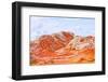 Vermilion Cliffs National Monument. White Pocket, multicolored formations of Navajo sandstone-Bernard Friel-Framed Photographic Print