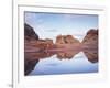 Vermilion Cliffs Nm, Sandstone Formations Reflecting in Rainwater-Christopher Talbot Frank-Framed Photographic Print