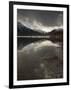 Vermilion Lakes, Banff National Park, UNESCO World Heritage Site, Alberta, Canada, North America-Snell Michael-Framed Photographic Print