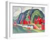 Vermillion House-Oscar Blumner-Framed Giclee Print