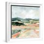 Vermillion Landscape I-Katrina Pete-Framed Art Print