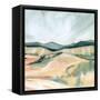 Vermillion Landscape II-Katrina Pete-Framed Stretched Canvas