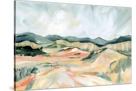 Vermillion Landscape III-Katrina Pete-Stretched Canvas