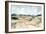 Vermillion Landscape III-Katrina Pete-Framed Art Print