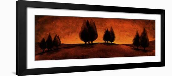 Vermillion Pastoral II-J^ Molando-Framed Art Print