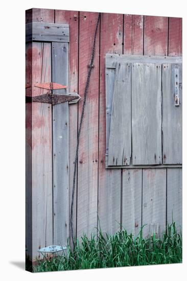 Vermont Barnside-Steven Maxx-Stretched Canvas