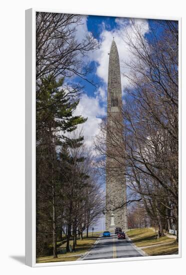 Vermont, Bennington, Bennington Battle Monument-Walter Bibikow-Framed Photographic Print