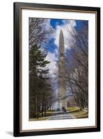 Vermont, Bennington, Bennington Battle Monument-Walter Bibikow-Framed Photographic Print