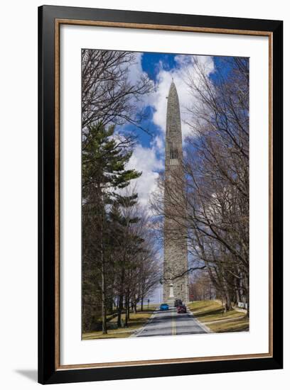 Vermont, Bennington, Bennington Battle Monument-Walter Bibikow-Framed Photographic Print