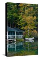 Vermont Boathouse-Steven Maxx-Stretched Canvas