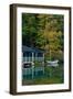 Vermont Boathouse-Steven Maxx-Framed Photographic Print