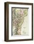 Vermont, c.1797-Daniel Friedrich Sotzmann-Framed Art Print