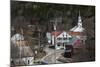 Vermont, East Topsham, Elevated Town View-Walter Bibikow-Mounted Photographic Print