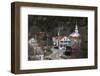 Vermont, East Topsham, Elevated Town View-Walter Bibikow-Framed Photographic Print