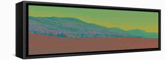 Vermont Fall Panoramic-Steven Maxx-Framed Stretched Canvas