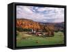 Vermont Farm in the Fall, USA-Charles Sleicher-Framed Stretched Canvas