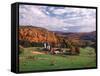 Vermont Farm in the Fall, USA-Charles Sleicher-Framed Stretched Canvas