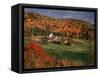 Vermont Farm in the Fall, USA-Charles Sleicher-Framed Stretched Canvas