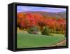 Vermont Hills in the Fall, Vermont, USA-Charles Sleicher-Framed Stretched Canvas