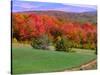 Vermont Hills in the Fall, Vermont, USA-Charles Sleicher-Stretched Canvas