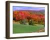 Vermont Hills in the Fall, Vermont, USA-Charles Sleicher-Framed Premium Photographic Print