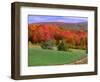 Vermont Hills in the Fall, Vermont, USA-Charles Sleicher-Framed Photographic Print