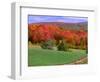 Vermont Hills in the Fall, Vermont, USA-Charles Sleicher-Framed Photographic Print