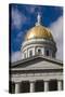 Vermont, Montpelier, Vermont State House-Walter Bibikow-Stretched Canvas