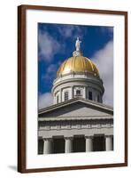 Vermont, Montpelier, Vermont State House-Walter Bibikow-Framed Photographic Print