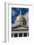 Vermont, Montpelier, Vermont State House-Walter Bibikow-Framed Photographic Print