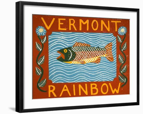 Vermont Rainbow-Stephen Huneck-Framed Giclee Print