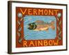 Vermont Rainbow-Stephen Huneck-Framed Premium Giclee Print