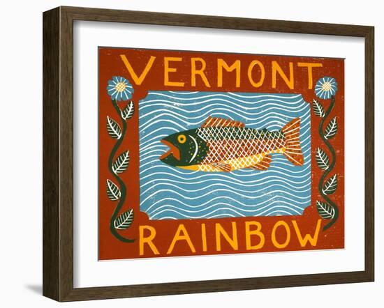 Vermont Rainbow-Stephen Huneck-Framed Giclee Print