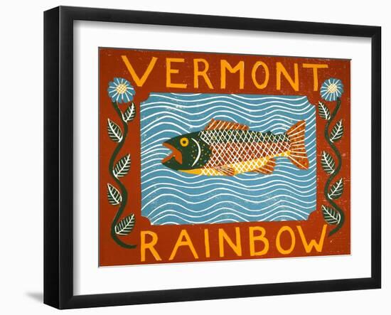 Vermont Rainbow-Stephen Huneck-Framed Giclee Print