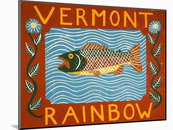 Vermont Rainbow-Stephen Huneck-Mounted Giclee Print