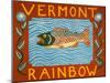 Vermont Rainbow-Stephen Huneck-Mounted Giclee Print