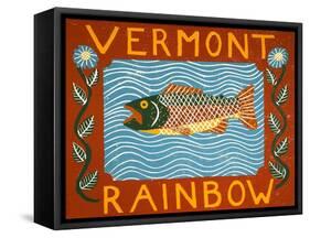 Vermont Rainbow-Stephen Huneck-Framed Stretched Canvas