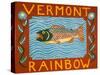 Vermont Rainbow-Stephen Huneck-Stretched Canvas